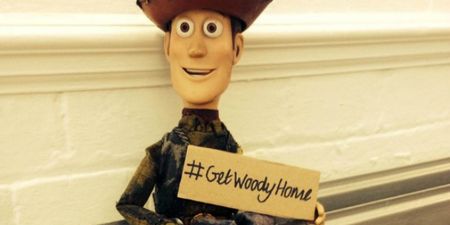 Get Woody Home! Campaign Launched to Reunite Toy Story Doll With its Owner “Liam”