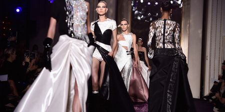 In Pictures: Dreamy Designs walk the Atelier Versace Runway at Paris Haute Couture Fashion Week