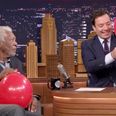 WATCH: Morgan Freeman Chats To Jimmy Fallon… After Sucking On Helium