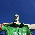 Pic Of The Day: #MayoForSam – Nothing To See Here Only Christ The Redeemer Statue In The Mayo County Colours
