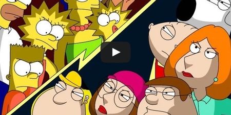 First Look At Upcoming Crossover Episode of Family Guy And The Simpsons
