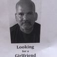 PICTURE: This Man Really, Really Wants a Girlfriend