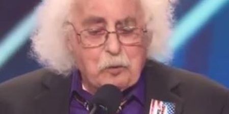 Talk About Talent! Elderly Gentleman Sings His Own Song In What Could Be The Best Audition Ever