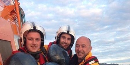 Irish Coast Guard Rescue “Mickey Mouse” From The Irish Sea