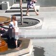 UPDATE: Couple Caught Having Sex On Fountain In Broad Daylight Receive €21 Fine