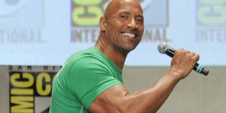 VIDEO – The Rock Turns Up At Comic Con, High Fives Fans, Buys Cinema Tickets For Everyone