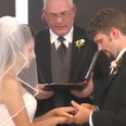 VIDEO: Grooms Messes Up His Vows, and His Bride Totally Loses It