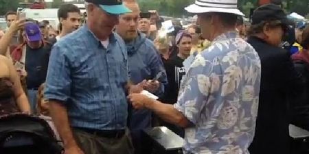 Bill Murray Checks Tickets At A Baseball Game, Continues To Prove He’s A Legend