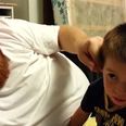 VIDEO: Little Boy Is Distraught When His Dad “Steals” His Ear