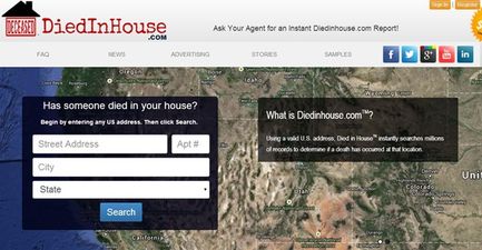 New Website Tells You If Someone Has Died In Your House