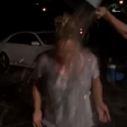 Hollywood Actress Confirms Pregnancy During Ice Bucket Challenge