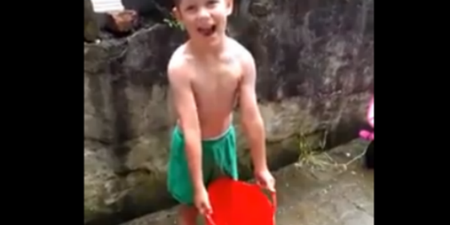 WATCH: Six-Year Old Does #IceBucketChallenge To Support His Mum In Hospital