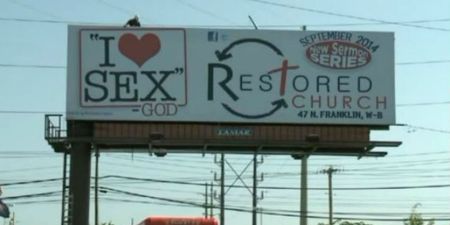 God Loves Sex According To This Church’s Billboard Sign