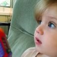 VIDEO: “Oh My Goodness” – Three Year Old Girl Watches Space Shuttle On TV