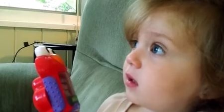 VIDEO: “Oh My Goodness” – Three Year Old Girl Watches Space Shuttle On TV