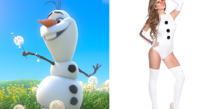 You’re Having Olaf: Sexy Frozen Inspired Halloween Costumes Are Here And They’re HORRENDOUS