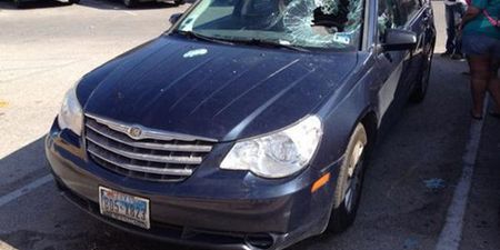 Woman Smashes Windshield to Save Baby From Hot Car