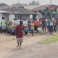 WATCH: Sad Scenes As An Ebola Sufferer Escapes From Quarantine Area In Liberia Causing Complete Panic