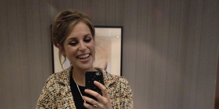 PICTURE: Amy Huberman Celebrates Baby News With Epic Tweet