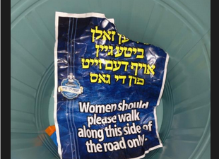 London Council Removes Signs Dictating What Side Of The Road Women To Walk On