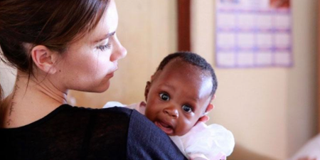 Victoria Beckham Shares Photos From UN Charity Trip