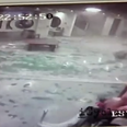 CCTV Footage Of Hurricane Ripping Through Hotel Lobby Is Slightly Terrifying
