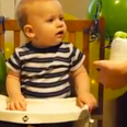 VIDEO: Baby’s First Birthday Means Faceplanting Into a Cake