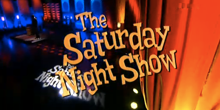 Line-Up Revealed For This Week’s Saturday Night Show