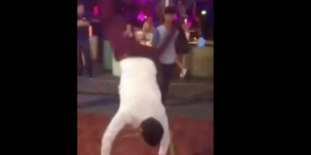 WATCH: Irish Man Enters Breakdancing Contest In Bangkok. Owns Dancefloor.