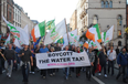 WATCH: Protestors Set Fire to Irish Water Registration Packs