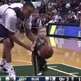 WATCH: 5-Year Old Joins A Utah Basketball Team – Makes Most Adorable Slam Dunk Ever
