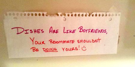 PICS: When A Passive Aggressive Note Is The Best Way To Talk To Your Roommate…