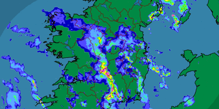 Country on Yellow Alert As Met Eireann Forecast Heavy Rain