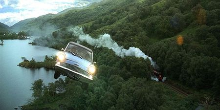 Famous Cars Of The Big Screen: Flying Ford Anglia From Harry Potter