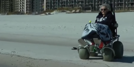 WATCH: 100-Year-Old Woman Goes To The Beach For The First Time, Melts The Internet