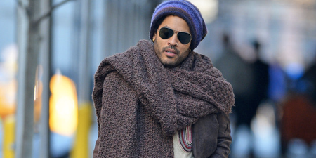 Lenny Kravitz’s Scarf Has Its Own Facebook Page