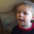 VIDEO: This Toddler Can’t Whistle… But His Attempt Is Very Cute!
