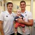 VIDEO: Irish Rugby Team Visit Temple Street Children’s Hospital
