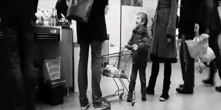 WATCH: One Woman’s Reaction To Annoying Kid in Supermarket