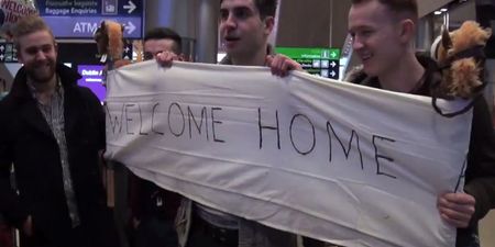 WATCH: This Video From Dublin Airport Today is Amazing (*sniffles)