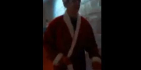 WATCH: Irish Student Gets A Little Direction From Santa For His Exams