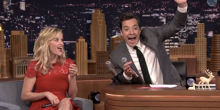 WATCH: Jimmy Fallon And Reese Witherspoon Perform ‘Random Phrase Carols’