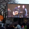 WATCH: Glen Hansard And Damien Dempsey Entertain Thousands At Water Protest With Iconic Irish Track