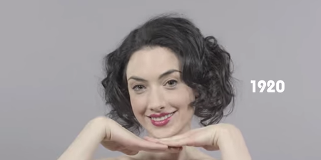 WATCH: How Beauty Looks Have Changed In 100 Years (All In One Minute)