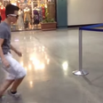 WATCH: Boy-vs-Human Statue Have An Incredible Dubstep Dance-Off. We Want These Moves!