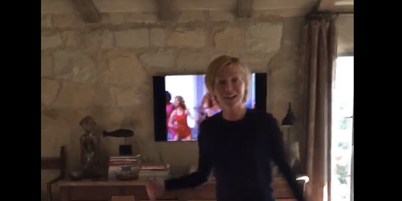 WATCH: Ellen Sneakily Records Wife Portia Working Out With Very Funny Results