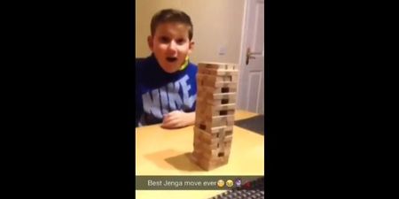 WATCH: 10-Year-Old Irish Lad Proves He is The Jenga Master