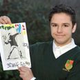 An Original Way To Say Thanks: Banksy Hands Schoolboy Signed Copy Of Artwork On The Train