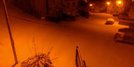 Met Éireann Issues Status Orange Warning As Snow Hits Parts of Ireland