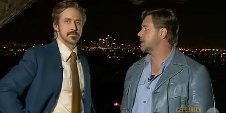 Ryan Gosling Videobombing Russell Crowe Is Just Brilliant